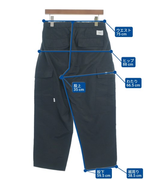 WTAPS（ダブルタップス）カーゴパンツ 紺 サイズ:02(M位) メンズ/2200208668097