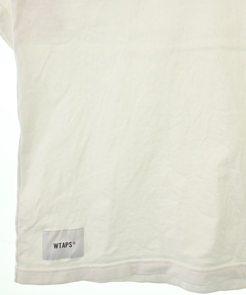WTAPS（ダブルタップス）Tシャツ・カットソー 白 サイズ:4(XL位) メンズ/2200664182168