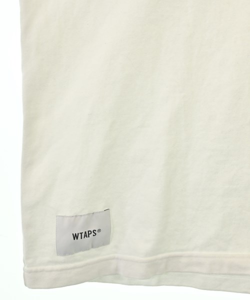 WTAPS（ダブルタップス）Tシャツ・カットソー 白 サイズ:4(XL位) メンズ/2200664182175