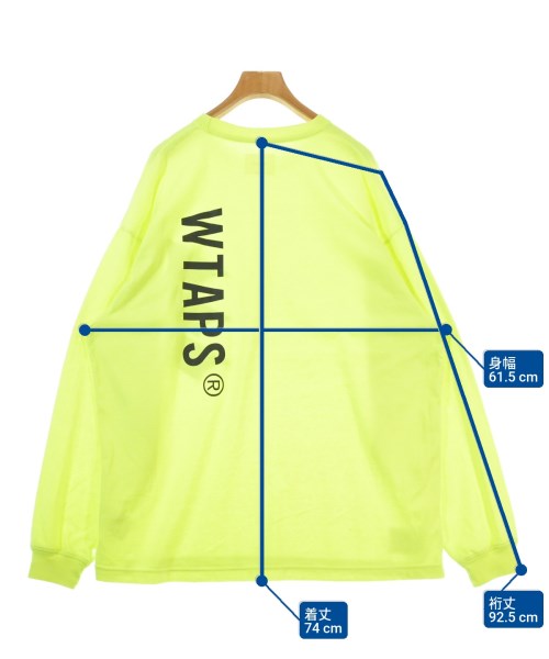 WTAPS（ダブルタップス）Tシャツ・カットソー 黄 サイズ:3(L位) メンズ/2200665817045