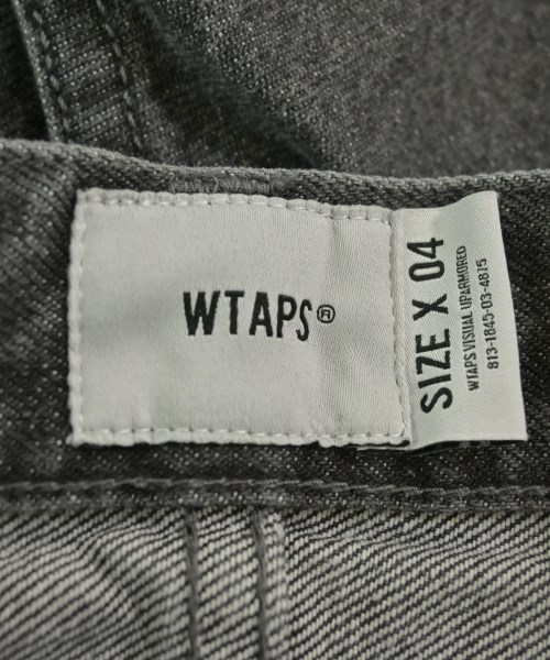 WTAPS（ダブルタップス）デニムパンツ グレー サイズ:04(XL位) メンズ/2200665679049