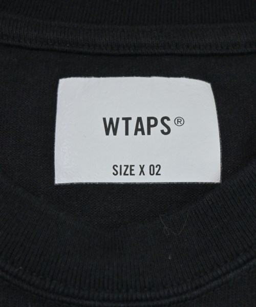 WTAPS（ダブルタップス）Tシャツ・カットソー 黒 サイズ:02(M位) メンズ/2200665679063