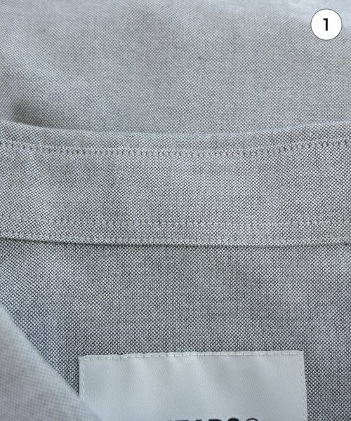 WTAPS（ダブルタップス）カジュアルシャツ グレー サイズ:3(L位) メンズ/2200666232014