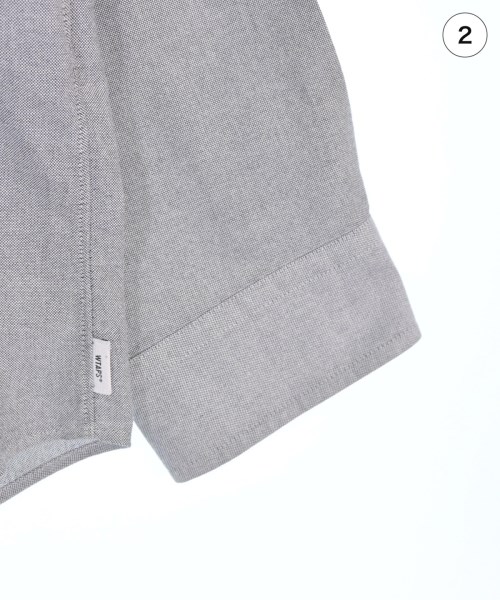 WTAPS（ダブルタップス）カジュアルシャツ グレー サイズ:3(L位) メンズ/2200666232014