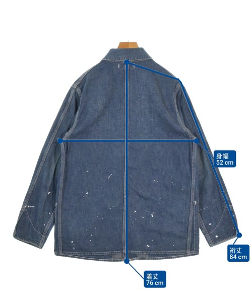 WTAPS（ダブルタップス）カバーオール 青 サイズ:S メンズ/2200666391018