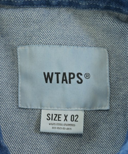 WTAPS（ダブルタップス）カジュアルシャツ 青 サイズ:2(M位) メンズ/2200667355019