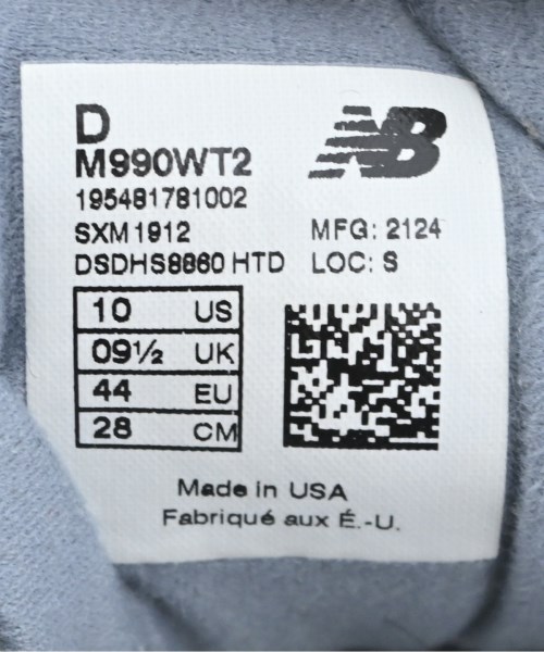 WTAPS（ダブルタップス）スニーカー グレー サイズ:28cm メンズ/2200665381218