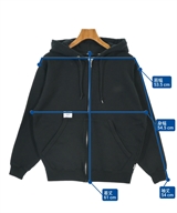 WTAPS（ダブルタップス）パーカー 黒 サイズ:1(S位) メンズ/2200668364027
