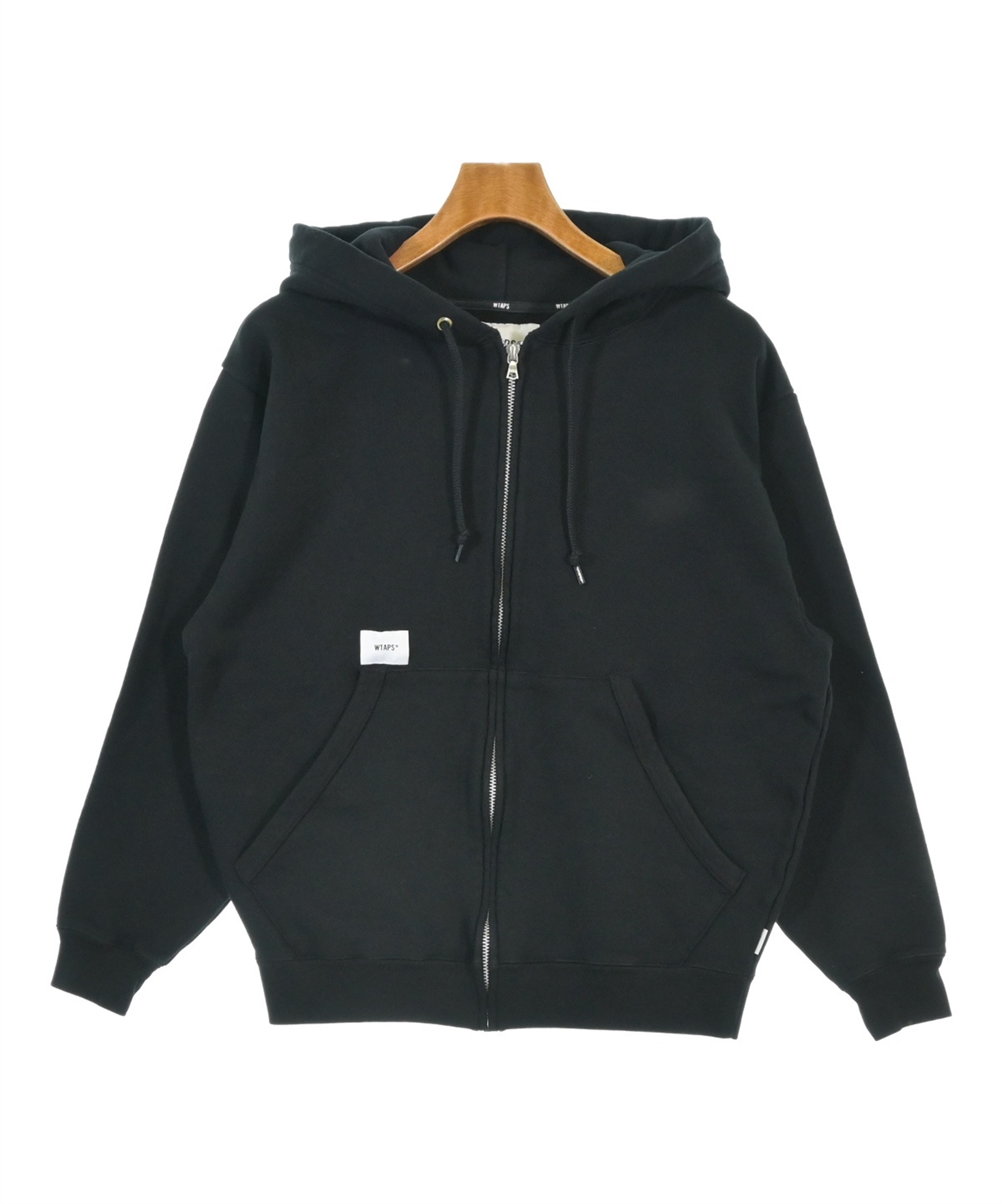 WTAPS（ダブルタップス）パーカー 黒 サイズ:1(S位) メンズ