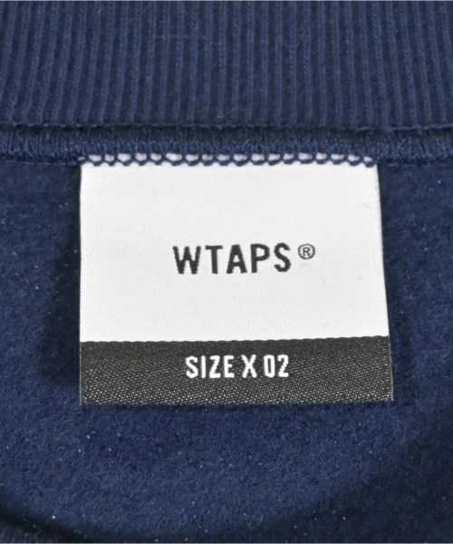 WTAPS（ダブルタップス）スウェット 紺 サイズ:02(M位) メンズ/2200666859068