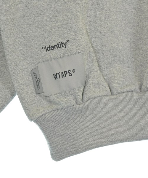 WTAPS（ダブルタップス）スウェット グレー サイズ:01(S位) メンズ/2200666859075