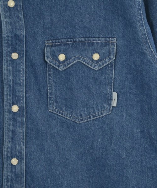 WTAPS（ダブルタップス）カジュアルシャツ 青 サイズ:01(S位) メンズ/2200666859099