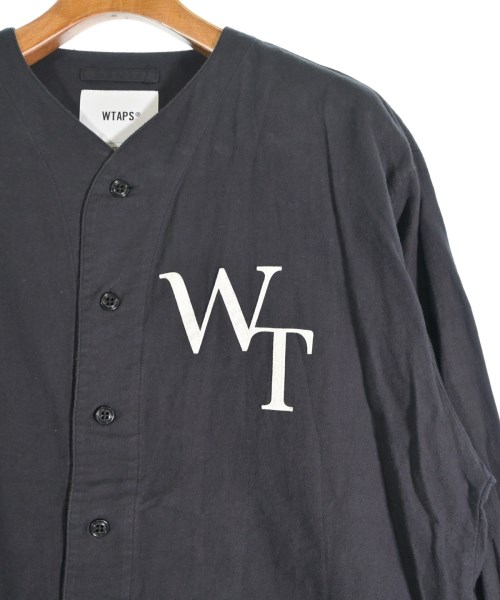 WTAPS（ダブルタップス）カジュアルシャツ 黒 サイズ:02(M位) メンズ/2200669095128