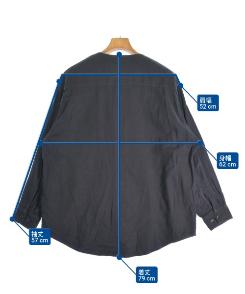 WTAPS（ダブルタップス）カジュアルシャツ 黒 サイズ:02(M位) メンズ/2200669095128