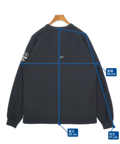 WTAPS（ダブルタップス）Tシャツ・カットソー 黒 サイズ:2(M位) メンズ/2200667476059