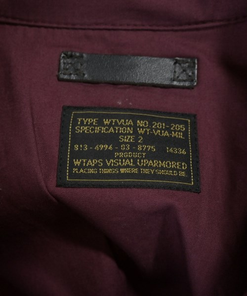 WTAPS（ダブルタップス）その他 茶 サイズ:2(M位) メンズ/2200669819052