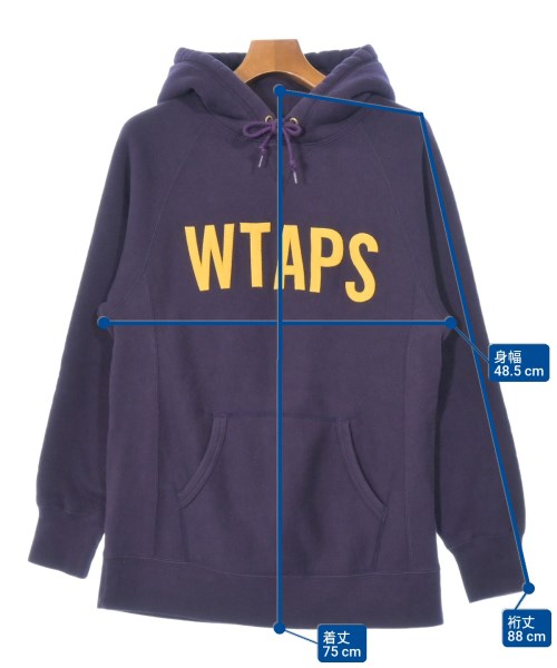 WTAPS（ダブルタップス）パーカー 紫 サイズ:M メンズ/2200669819090