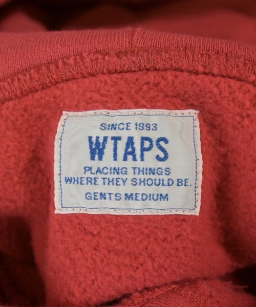 WTAPS（ダブルタップス）パーカー 赤 サイズ:M メンズ/2200669819113