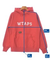 WTAPS（ダブルタップス）パーカー 赤 サイズ:M メンズ/2200669819113