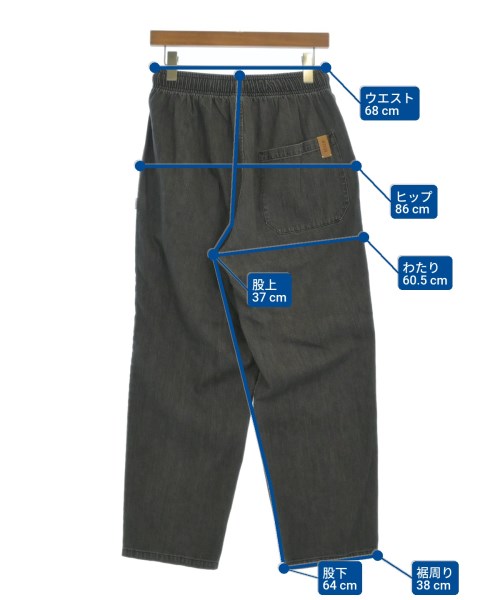 WTAPS（ダブルタップス）デニムパンツ 黒 サイズ:x01(XS位) メンズ/2200669994148