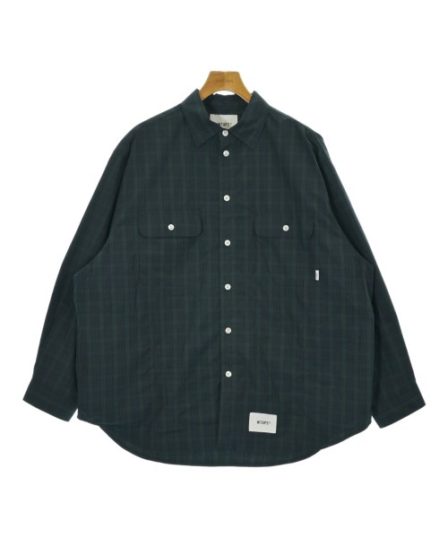 WTAPS(ダブルタップス)カジュアルシャツ 紺 サイズ:3(L位)/2200670544042
