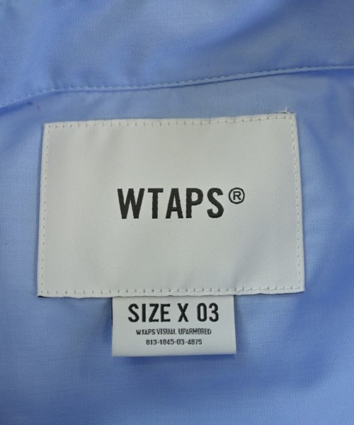WTAPS（ダブルタップス）カジュアルシャツ 青 サイズ:3(L位) メンズ/2200670544059