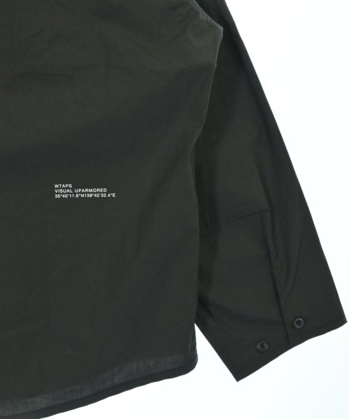 WTAPS（ダブルタップス）カジュアルシャツ 黒 サイズ:3(L位) メンズ/2200670544066