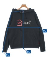 WTAPS（ダブルタップス）パーカー 黒 サイズ:M メンズ/2200671607074