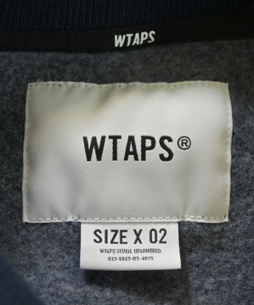 WTAPS（ダブルタップス）スウェット 紺 サイズ:02(M位) メンズ/2200729445047