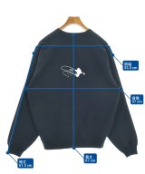 WTAPS（ダブルタップス）スウェット 紺 サイズ:02(M位) メンズ/2200729445047