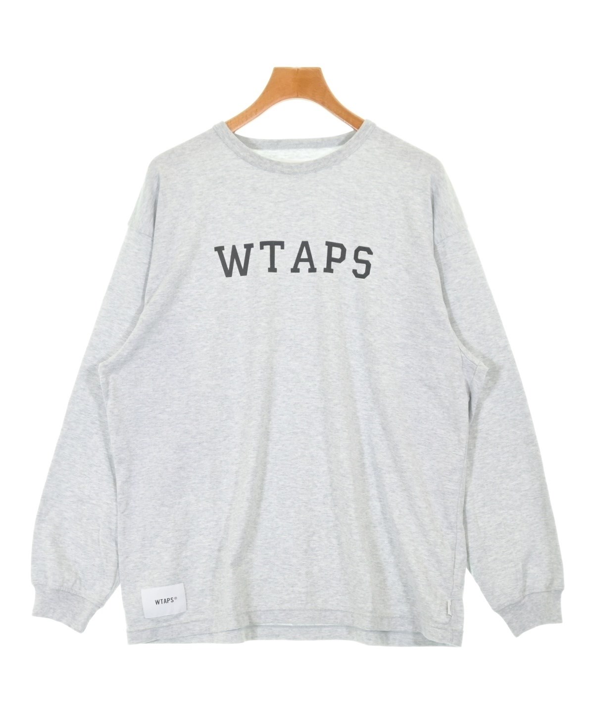 WTAPS 長袖カットソー 02 Mサイズ WTAPS（ダブルタップス）Tシャツ・カットソー グレー サイズ:02(M位