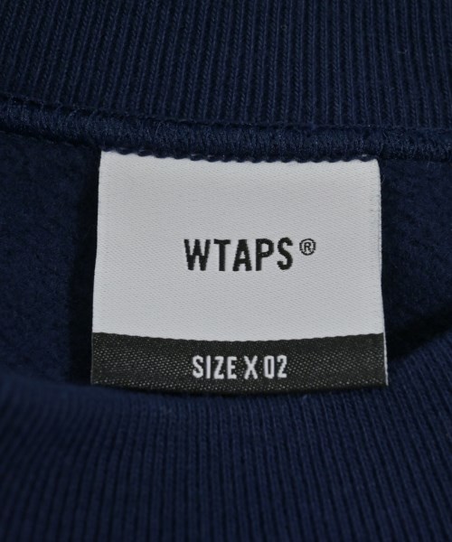 WTAPS（ダブルタップス）スウェット 紺 サイズ:02(M位) メンズ/2200733690013