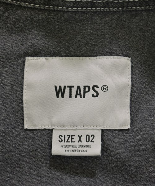 WTAPS（ダブルタップス）カジュアルシャツ グレー サイズ:02(M位) メンズ/2200733690051