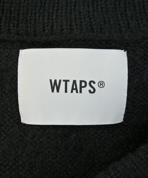 WTAPS（ダブルタップス）カーディガン 黒 サイズ:1(S位) メンズ/2200733956034