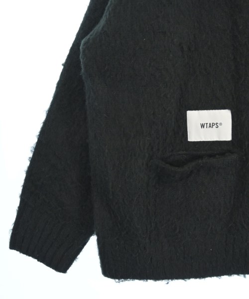 WTAPS（ダブルタップス）カーディガン 黒 サイズ:1(S位) メンズ/2200733956034