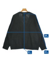 WTAPS（ダブルタップス）カーディガン 黒 サイズ:1(S位) メンズ/2200733956034
