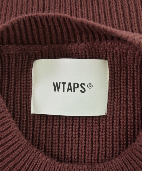 WTAPS（ダブルタップス）ニット・セーター 赤 サイズ:4(XL位) メンズ/2200737338058