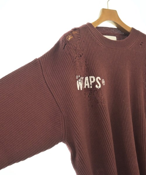 WTAPS（ダブルタップス）ニット・セーター 赤 サイズ:4(XL位) メンズ/2200737338058