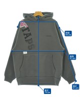 WTAPS（ダブルタップス）パーカー グレー サイズ:2(M位) メンズ/2200715494141