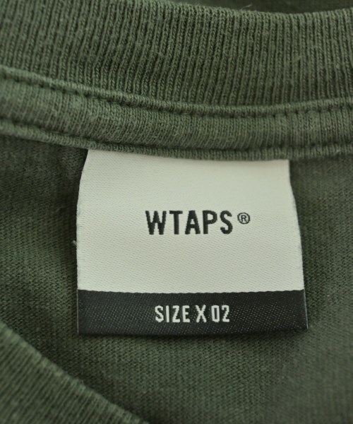 WTAPS（ダブルタップス）Tシャツ・カットソー カーキ サイズ:2(M位) メンズ/2200719830129