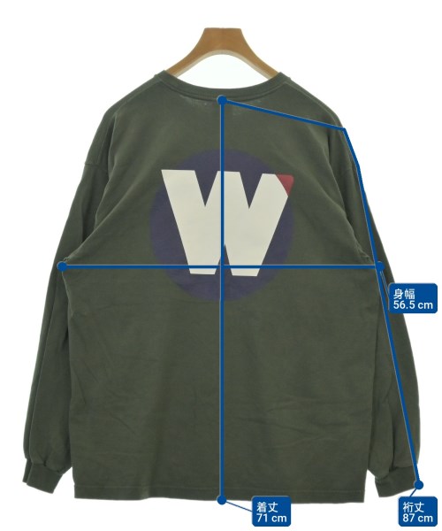 WTAPS（ダブルタップス）Tシャツ・カットソー カーキ サイズ:2(M位) メンズ/2200719830129