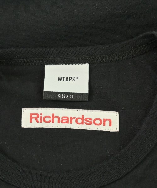 WTAPS（ダブルタップス）Tシャツ・カットソー 黒 サイズ:4(XL位) メンズ/2200720222050