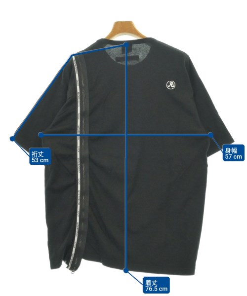WTAPS（ダブルタップス）Tシャツ・カットソー 黒 サイズ:4(XL位) メンズ/2200720222050