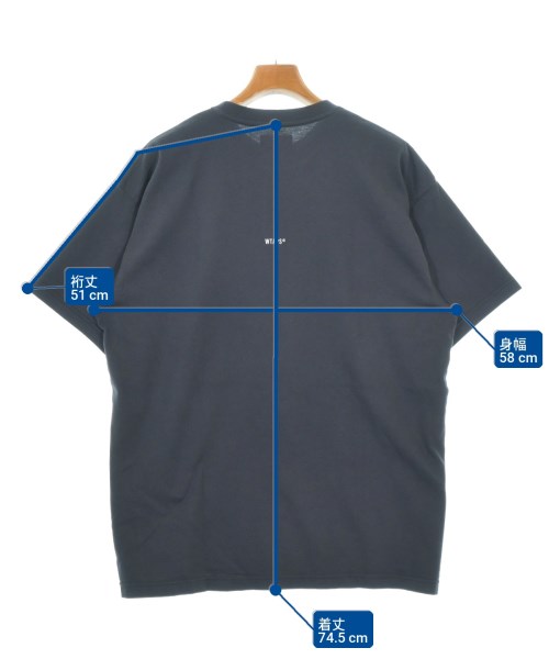 WTAPS（ダブルタップス）Tシャツ・カットソー 紺 サイズ:4(XL位) メンズ/2200720638028