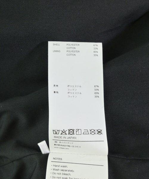 WTAPS（ダブルタップス）その他 黒 サイズ:4(XL位) メンズ/2200719372018