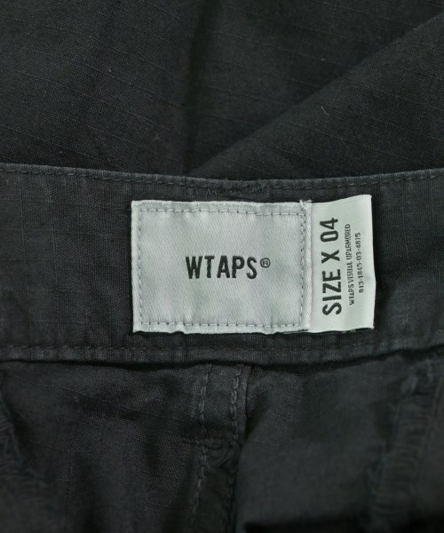 WTAPS（ダブルタップス）カーゴパンツ 黒 サイズ:4(XL位) メンズ/2200716619192