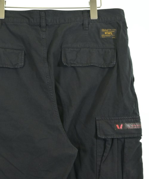 WTAPS（ダブルタップス）カーゴパンツ 黒 サイズ:4(XL位) メンズ/2200716619192