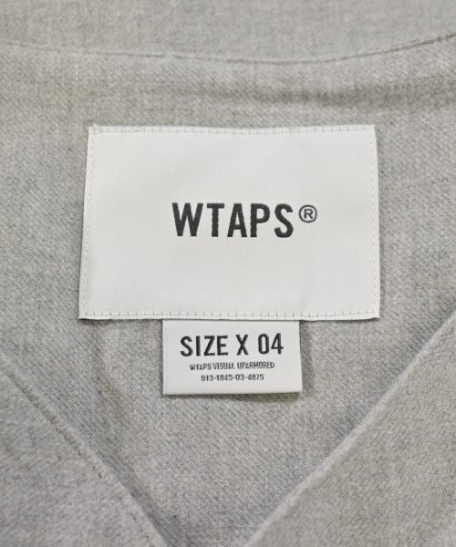 WTAPS（ダブルタップス）カジュアルシャツ グレー サイズ:04(XL位) メンズ/2200716619246