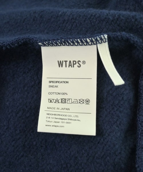 WTAPS（ダブルタップス）スウェット 紺 サイズ:4(XL位) メンズ/2200716619420