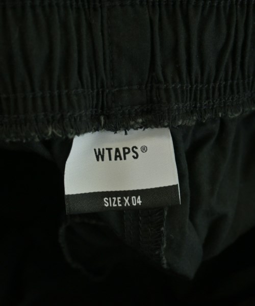 WTAPS（ダブルタップス）ショートパンツ 黒 サイズ:4(XL位) メンズ/2200721044040